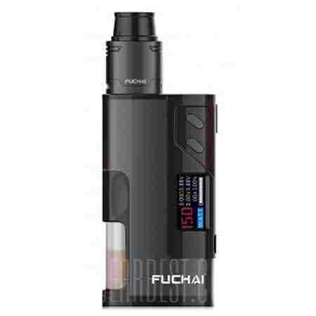 offertehitech-Sigelei Fuchai Squonk 213 150W VW Kit - BLACK