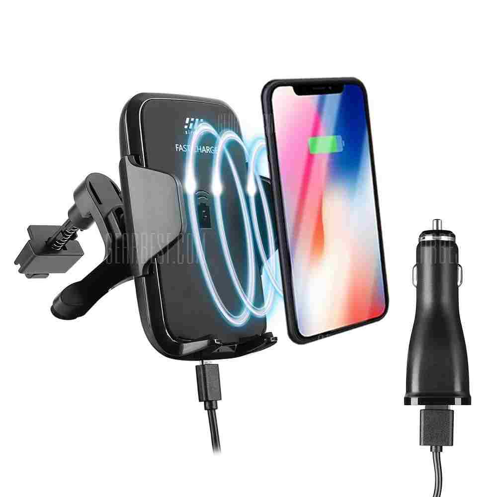 offertehitech-Siroflo F12 Wireless Fast Car Charger