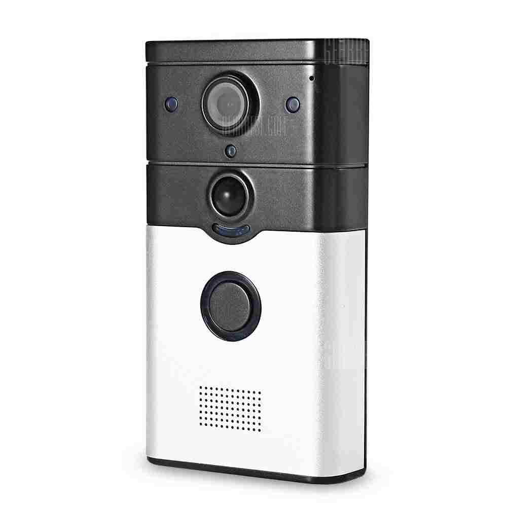 offertehitech-Smart Wireless WiFi Doorbell with 1.0MP 720P Camera