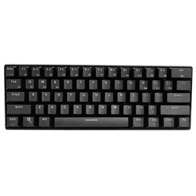 offertehitech-[Switch Cherry Mx] RK61 Mini Cablaggio Portatile Bluetooth Modalità Doppia 60% Meccanico Tastiera di gioco