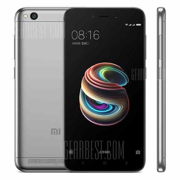 offertehitech-Xiaomi Redmi 5A 4G Smartphone Global Version - GRAY