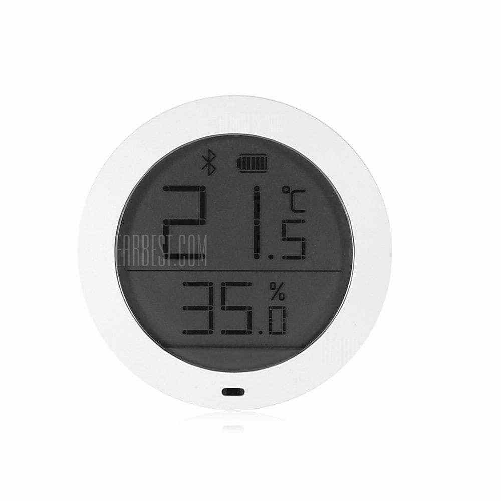 offertehitech-Xiaomi Thermostat Accuracy Temperature Humidity Monitor - WHITE