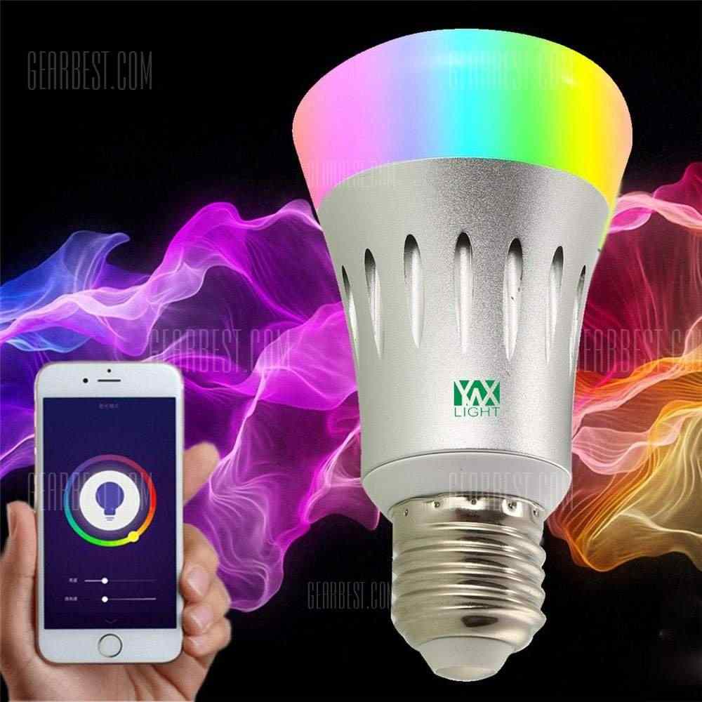 offertehitech-Ywxlight E27 Wi-Fi Multicolored Led Bulbs Dimmable Smartphone Controlled Ac 85 - 265V