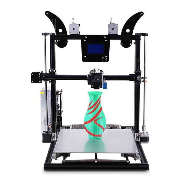 offertehitech-ZONESTAR Z8XM2 Multi-material Printing DIY 3D Printer Kit - US BLACK