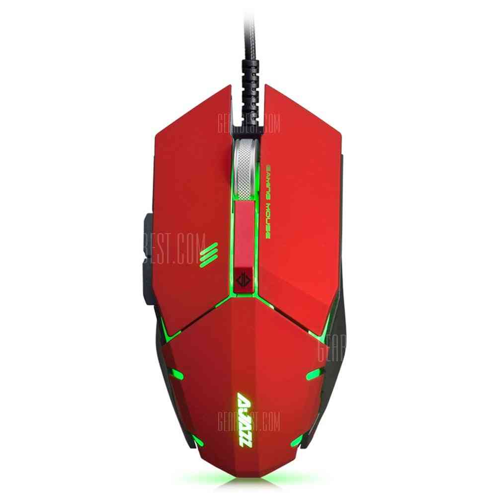 offertehitech-gearbest-AJAZZ GTC Wired Gaming Mouse with LED Light 4000 DPI