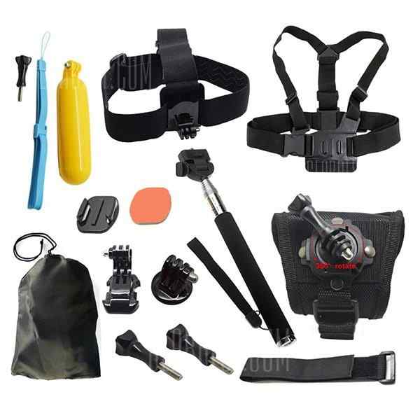 offertehitech-gearbest-Action Camera Accessories Kit