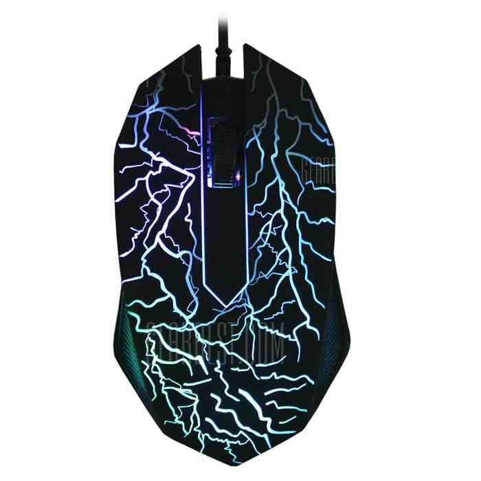 offertehitech-gearbest-BM007 USB Wired Optical Gaming Mouse