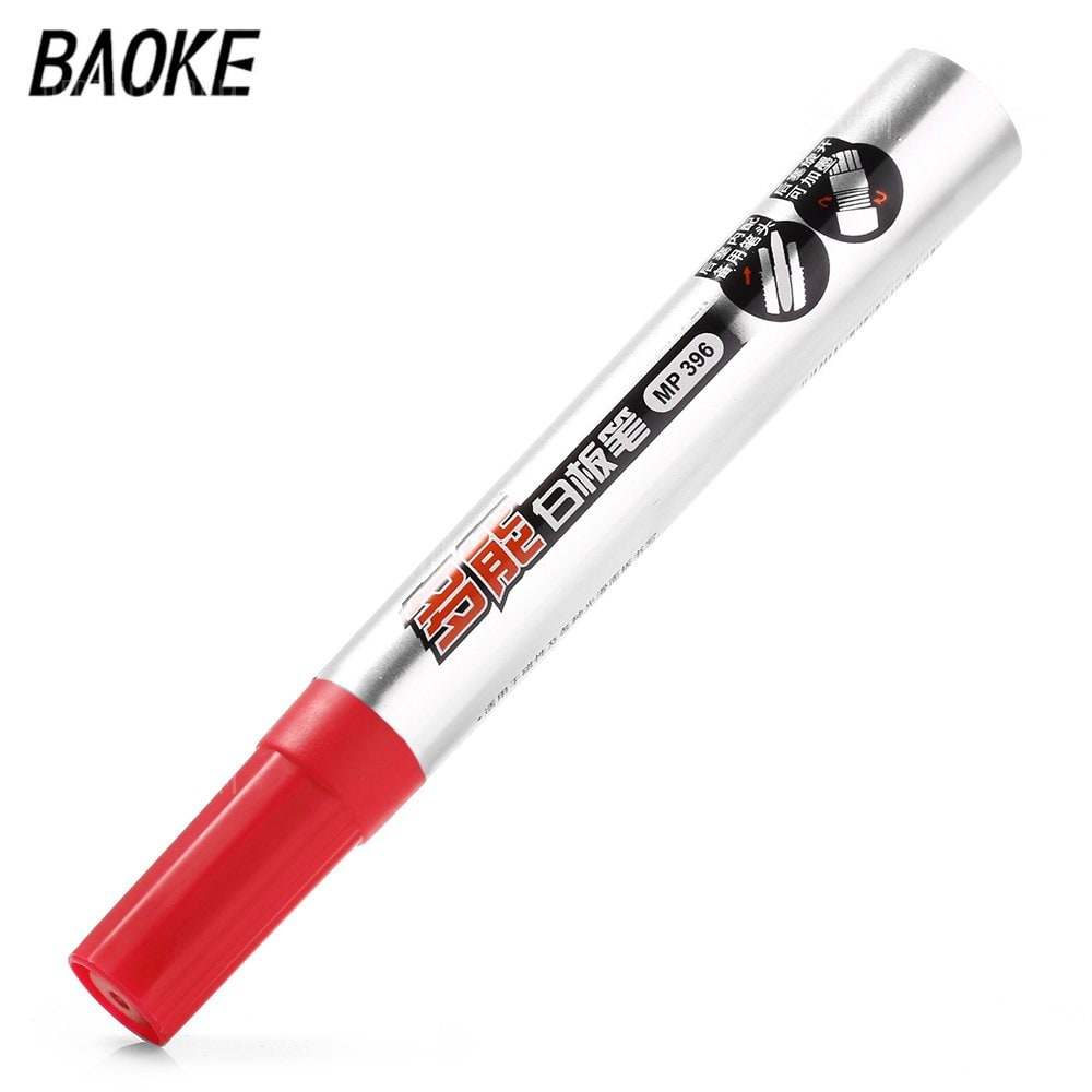 offertehitech-gearbest-Baoke MP396 12pcs Refilling Ink Whiteboard Marker Pen