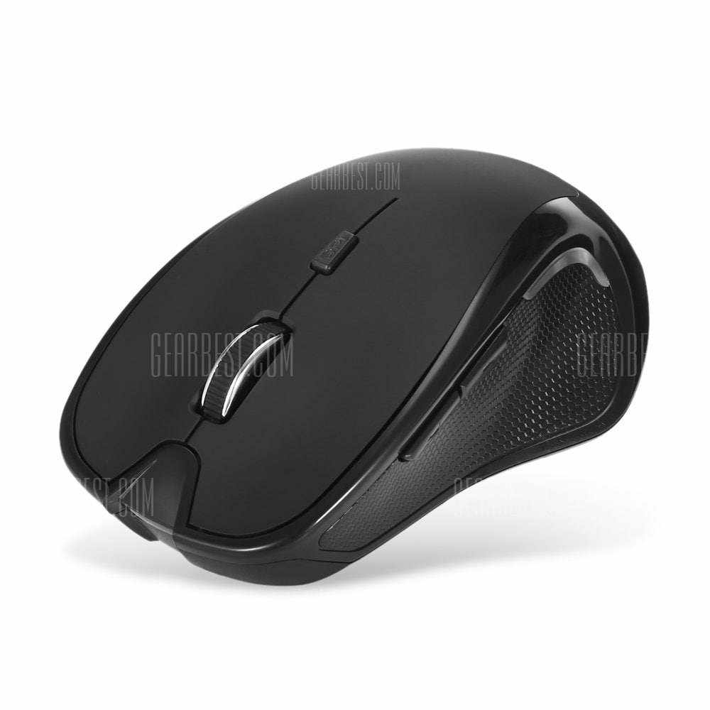 offertehitech-gearbest-E25 Multifunctional 2.4GHz 6 Keys Wireless Bluetooth 3.0 Optical Mouse for Desktop Laptop