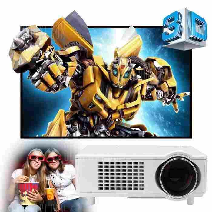 offertehitech-gearbest-Excelvan CL720D LED Projector with Digital TV Slot