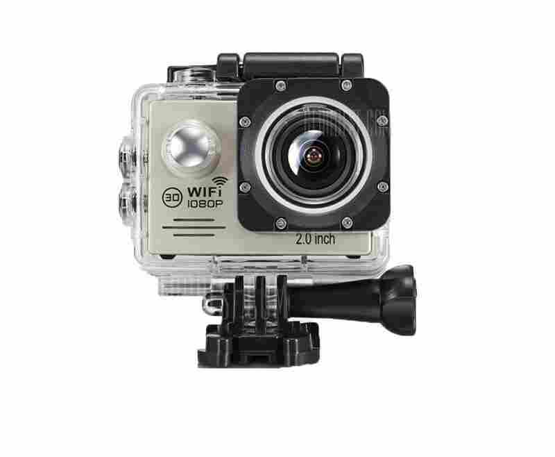 offertehitech-gearbest-F60B 16MP 1080P FHD  2.0 LCD WIFI Waterproof 30M Action Sports Camera