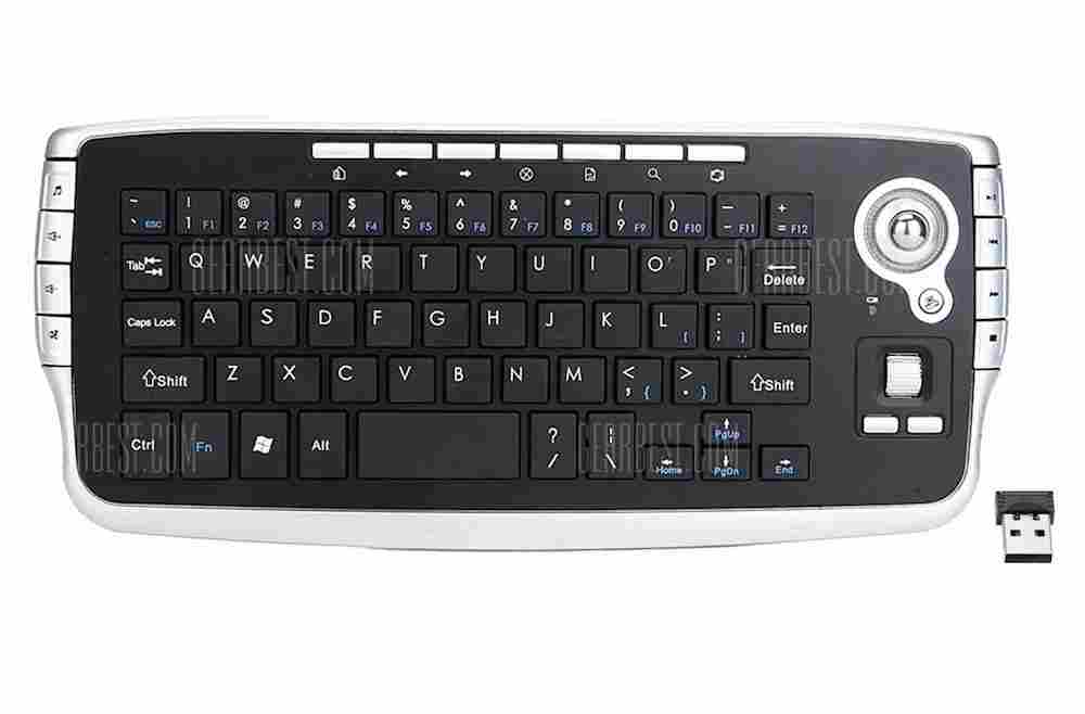 offertehitech-gearbest-FN - 717 2.4G Mini Wireless Keyboard Mouse