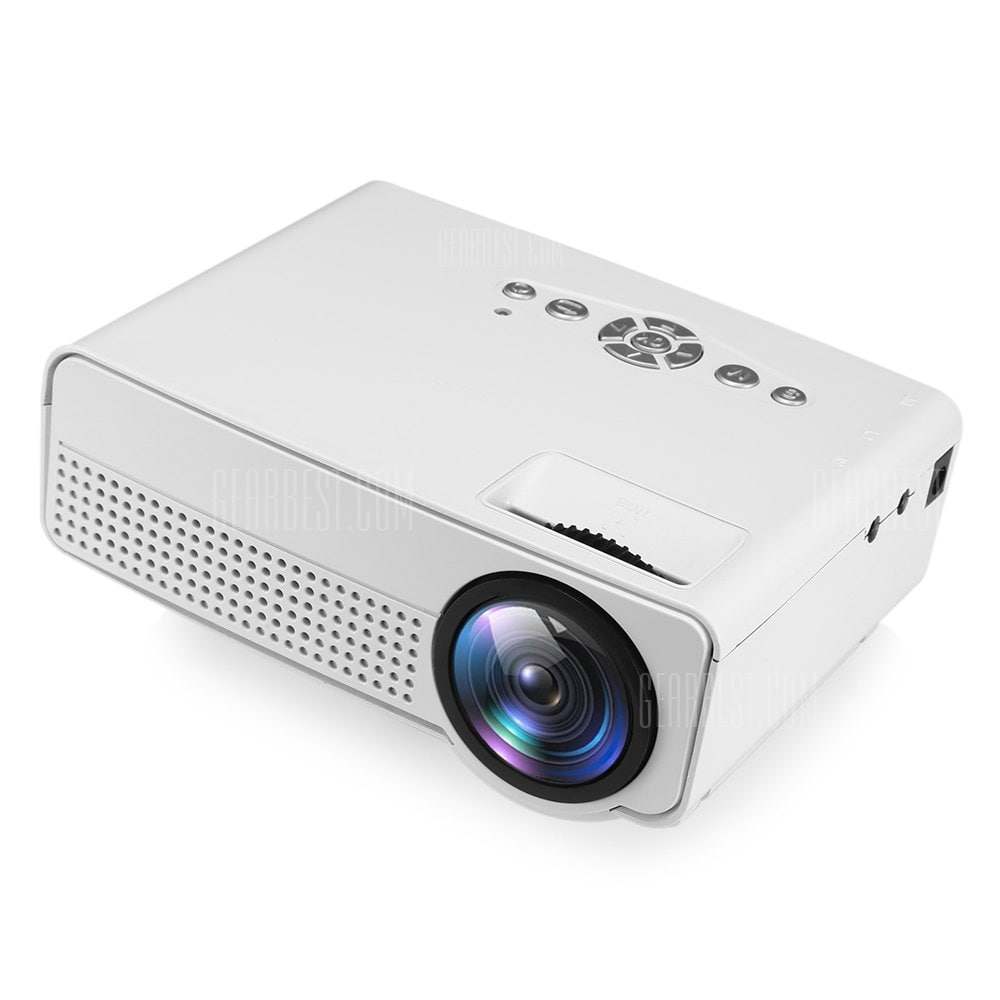 offertehitech-gearbest-H100 LED Projector 600 Lumens 480 x 320P Support 800 x 480P