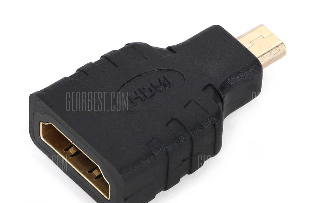 offertehitech-gearbest-HDMI Female to Micro HDMI Male Adapter