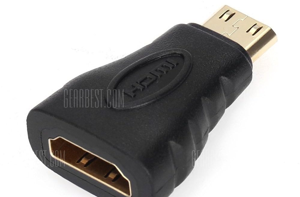 offertehitech-gearbest-HDMI Female to Mini HDMI Male Adapter