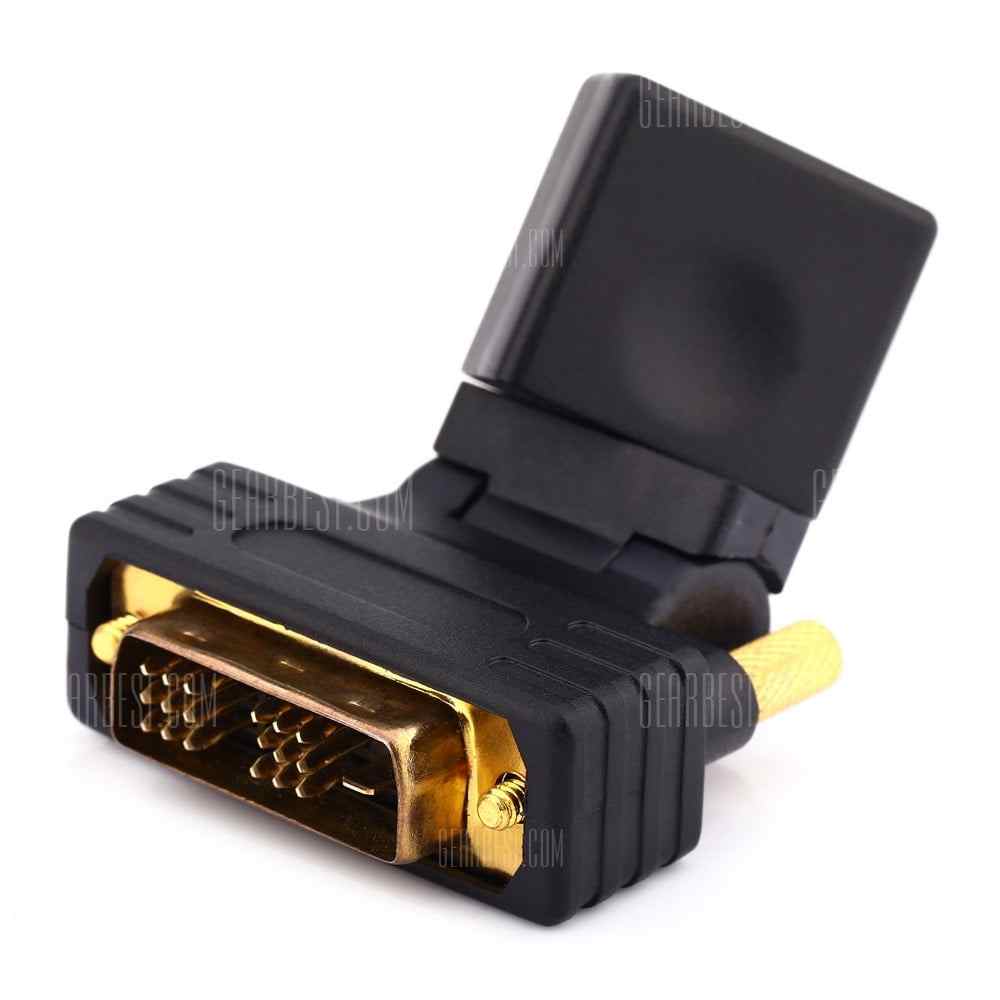 offertehitech-gearbest-HDMI to DVI18+1 Female to Male Converter