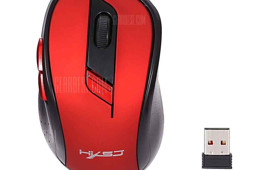 offertehitech-gearbest-HXSJ X40 2.4GHz Wireless Optical Gaming Mouse