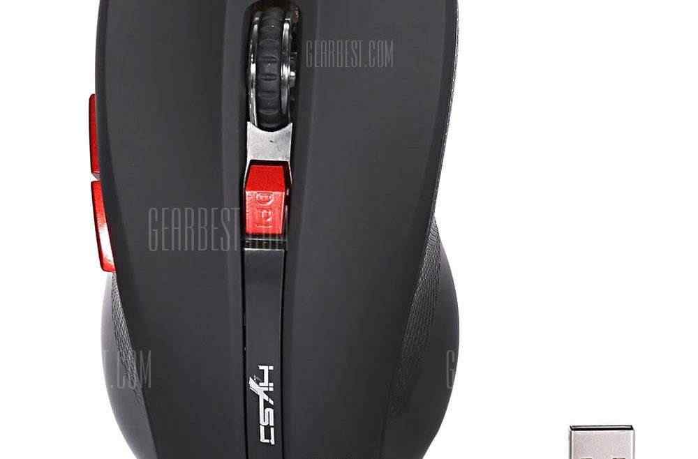 offertehitech-gearbest-HXSJ X50 2.4GHz Wireless Optical Gaming Mouse