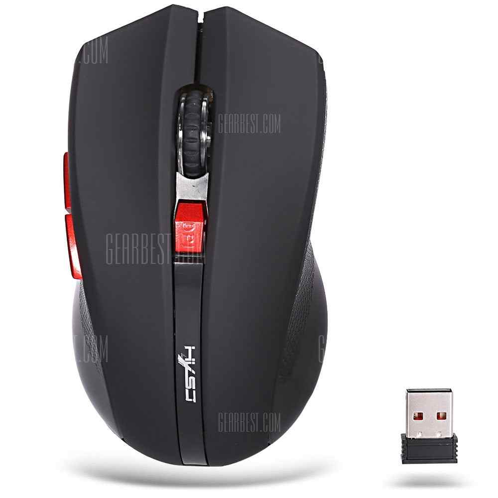 offertehitech-gearbest-HXSJ X50 2.4GHz Wireless Optical Gaming Mouse