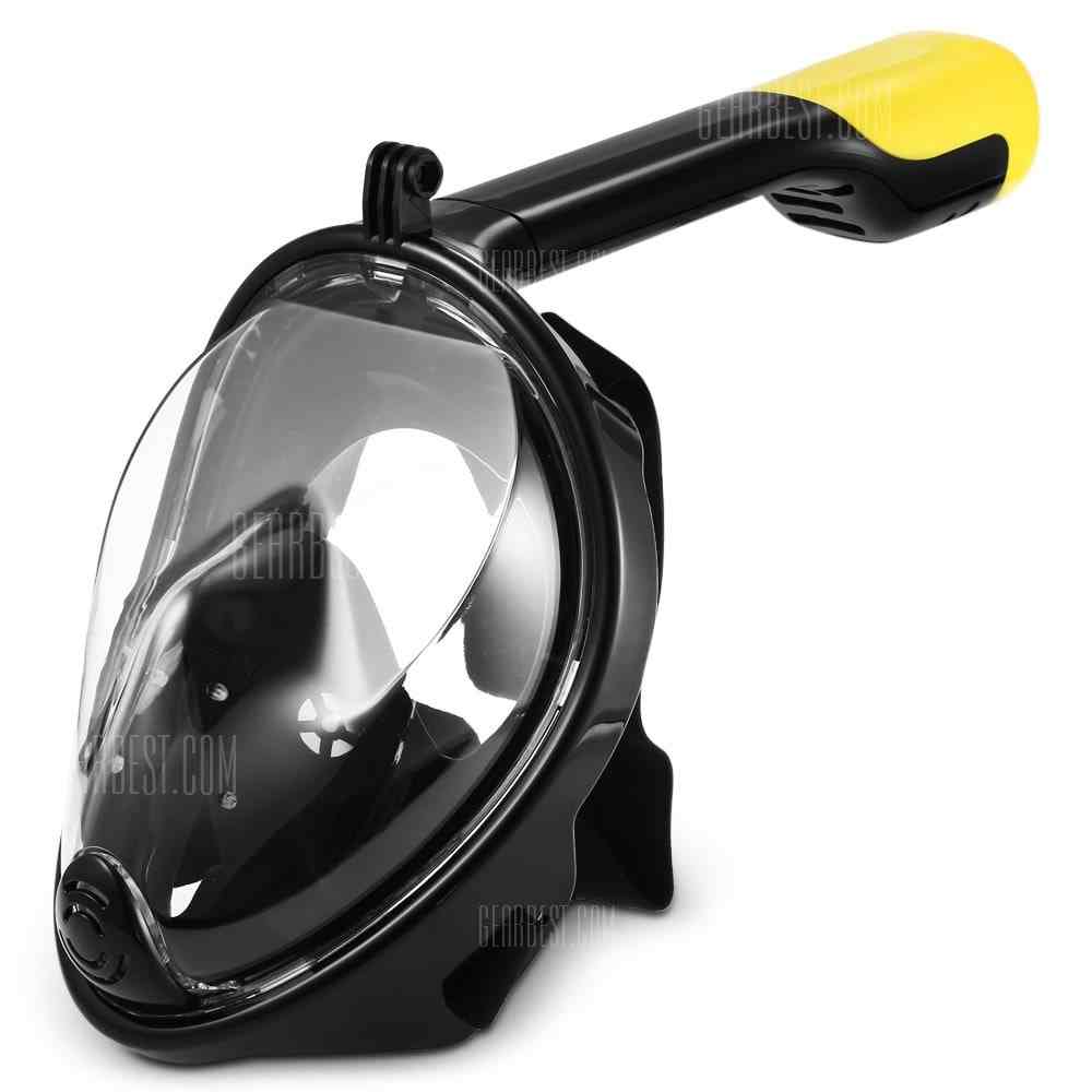 offertehitech-gearbest-M2068G Full Face Snorkel Mask for Action Camera