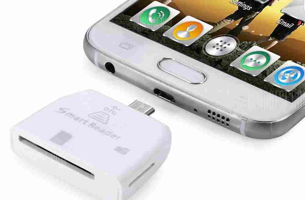 offertehitech-gearbest-Maikou Portable TF / SD Card Reader