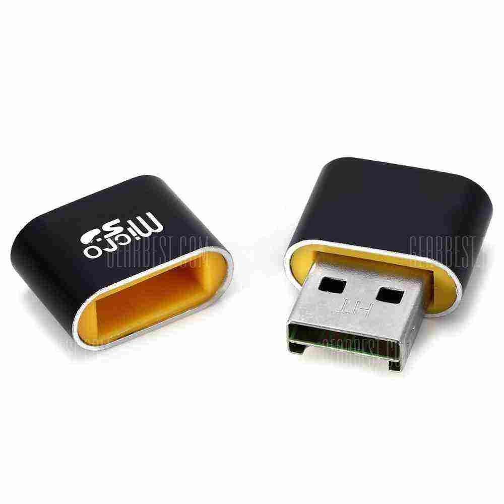 offertehitech-gearbest-Maikou T18 USB 2.0 Micro SD Card Reader