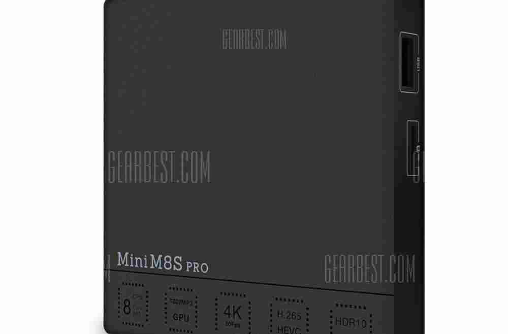 offertehitech-gearbest-Mini M8S Pro TV Box