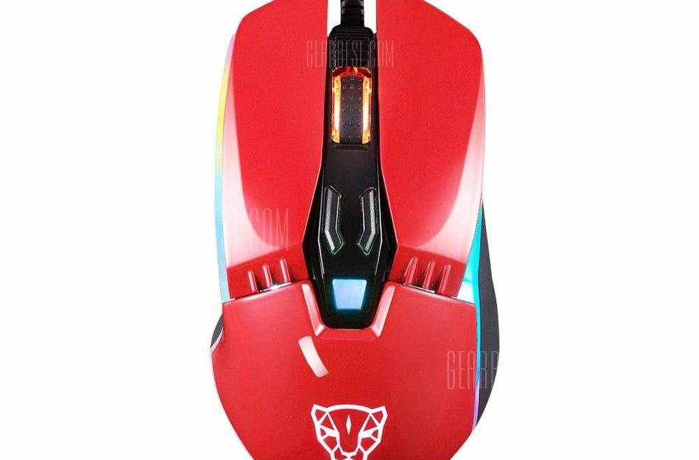 offertehitech-gearbest-Motospeed V20 Wired Optical USB Gaming Mouse