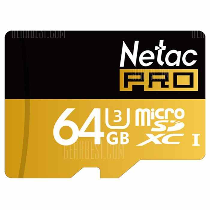 offertehitech-gearbest-Netac P500 Micro SD Memory Card