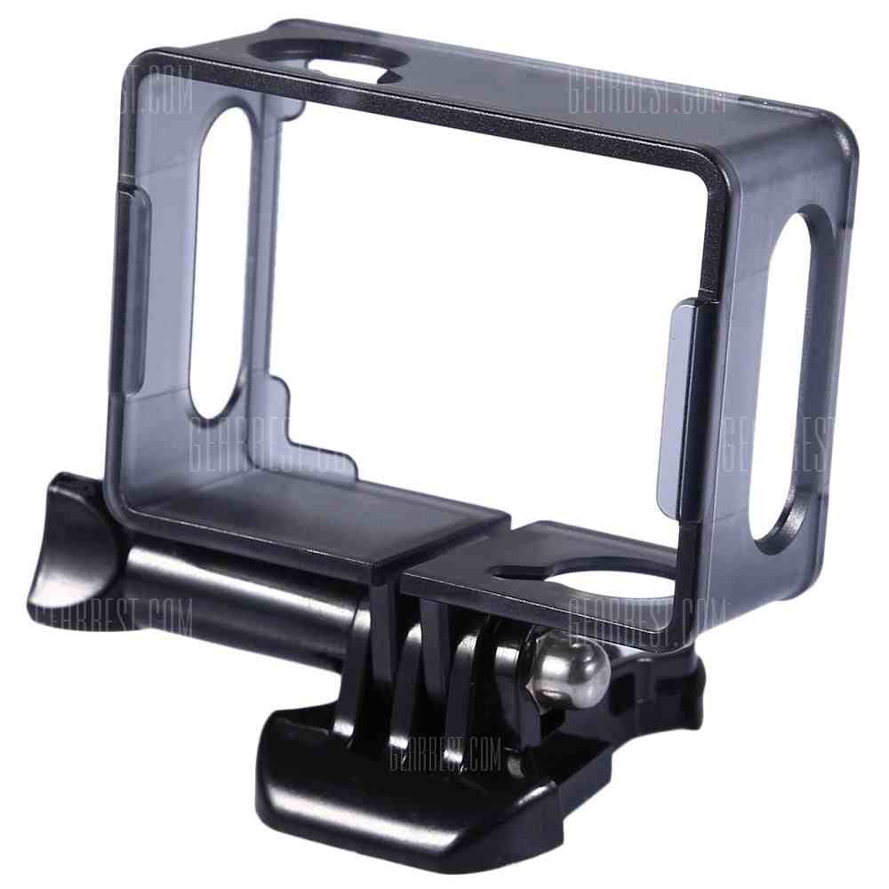 offertehitech-gearbest-Protective Frame Housing Case with Mount Base for SJCAM SJ4000 / SJ4000 WiFi Action Camera