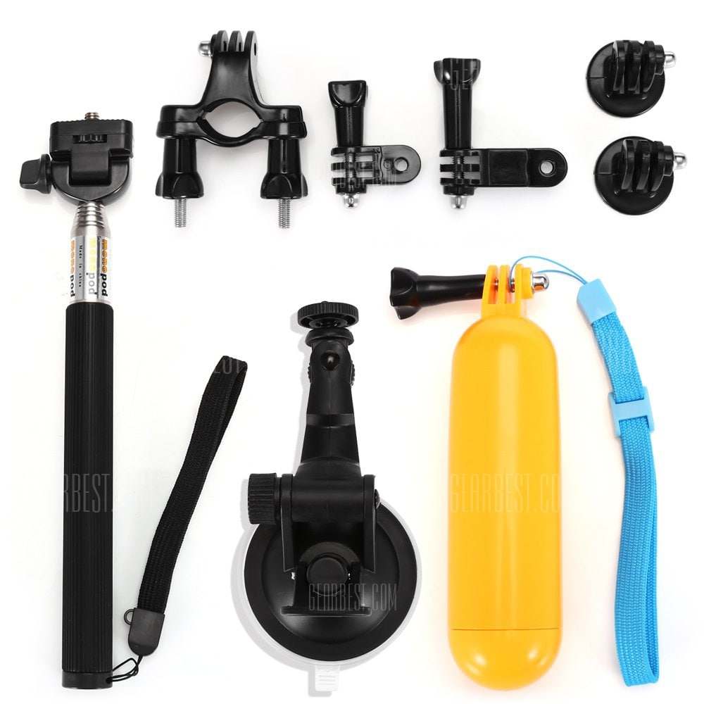 offertehitech-gearbest-Ru - 8 Universal Action Sports Camera Accessory Kit