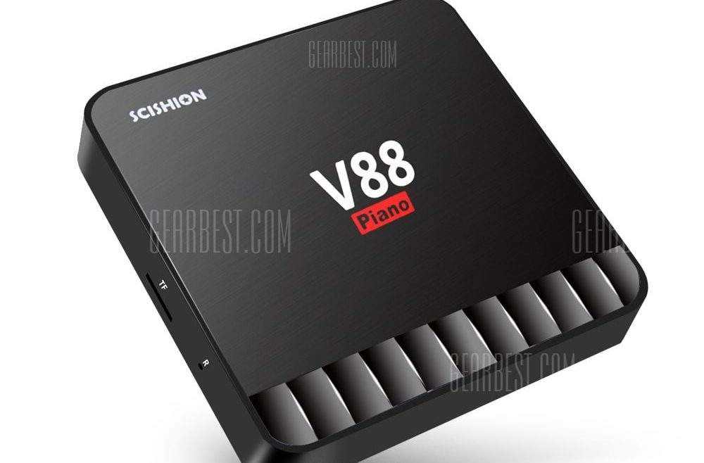 offertehitech-gearbest-SCISHION V88 Piano TV Box