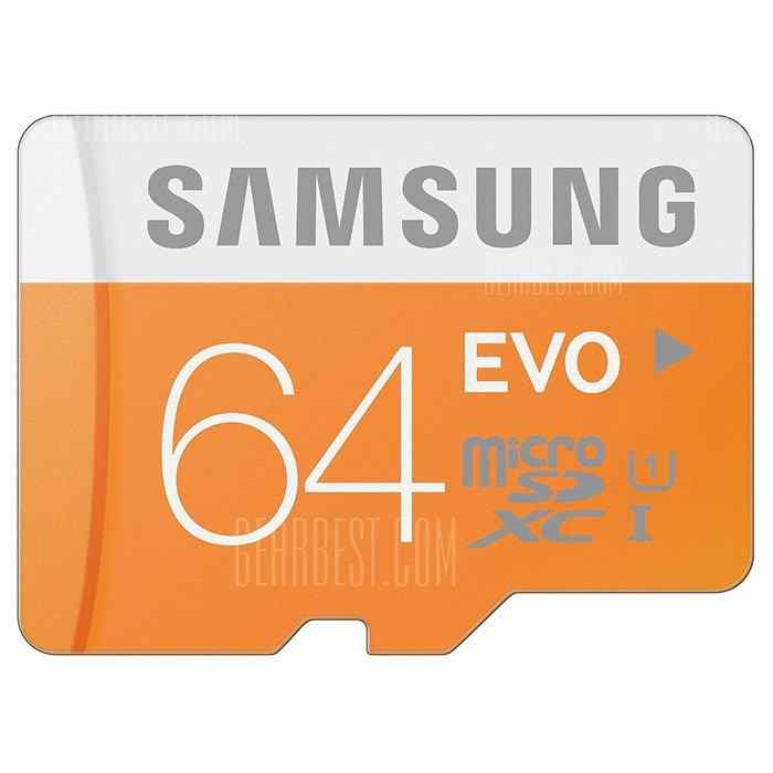 offertehitech-gearbest-Samsung 64GB EVO Class 10 Micro SDXC Memory Card