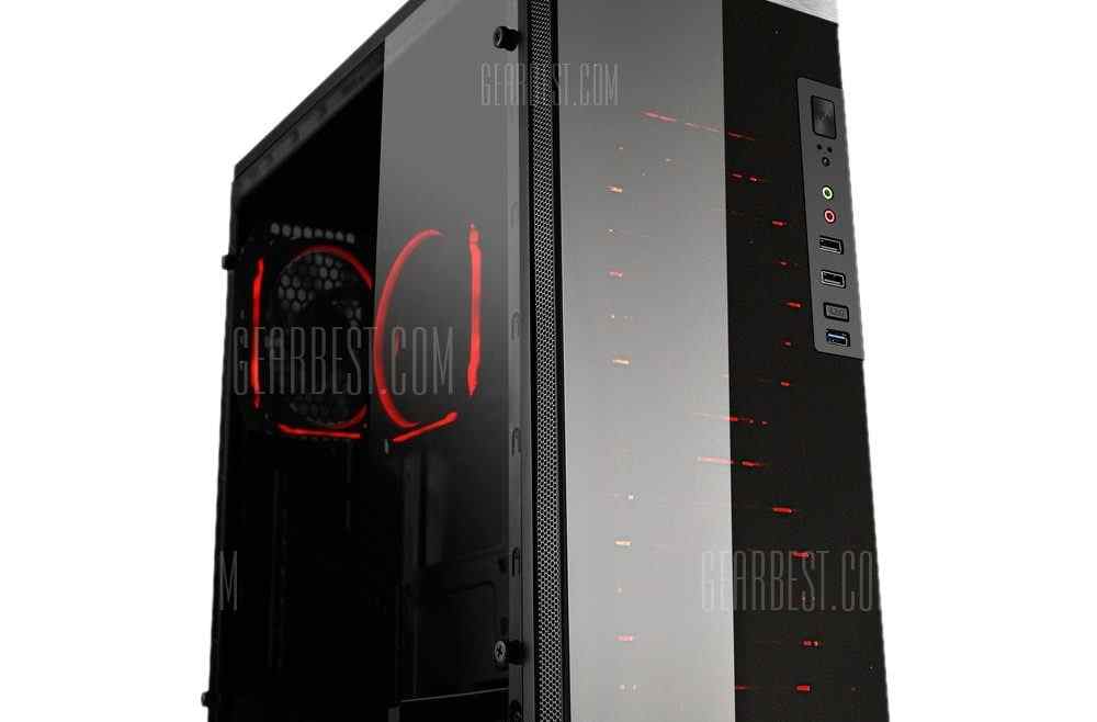 offertehitech-gearbest-Segotep K8 Full Side Acrylic ATX Gaming Case