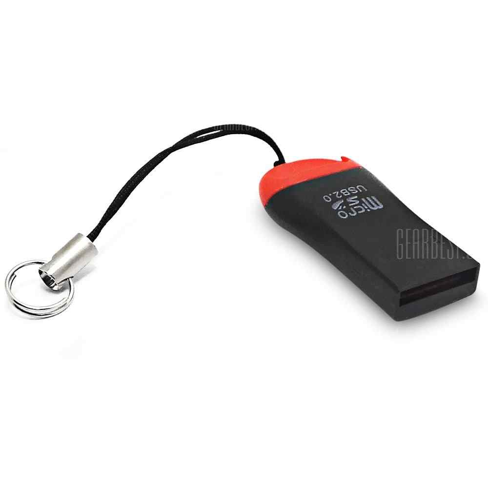 offertehitech-gearbest-Small Whistle Type USB 2.0 Micro SD TF Card Reader