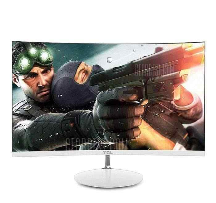 offertehitech-gearbest-TCL T24M6C 23.6 inch Screen 1800R Curved Monitor