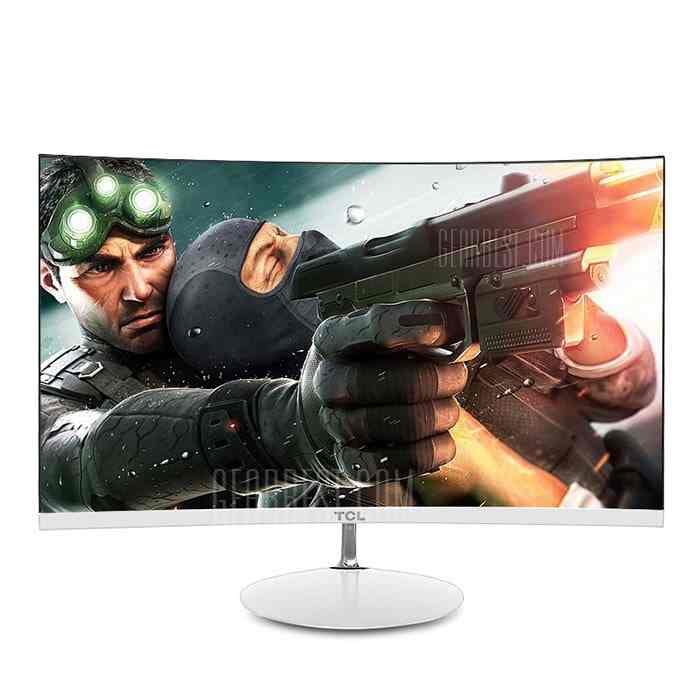 offertehitech-gearbest-TCL T24M6C 23.6 inch Screen 1800R Curved Monitor