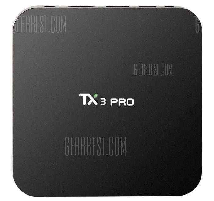 offertehitech-gearbest-TX3 Pro TV Android Box Streaming Amlogic S905X 4K