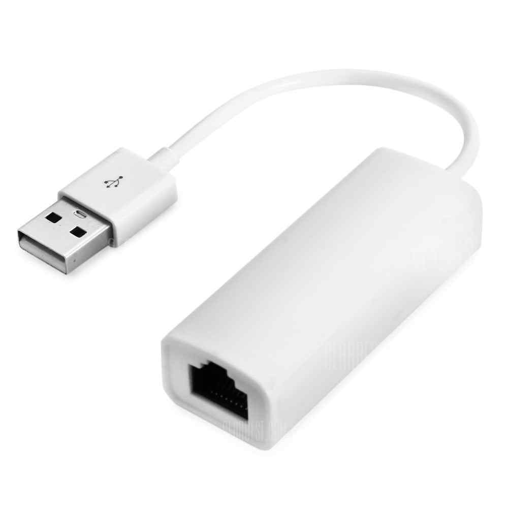 offertehitech-gearbest-USB 2.0 Network Ethernet LAN Adapter Compatible with USB 1.0 / 1.1