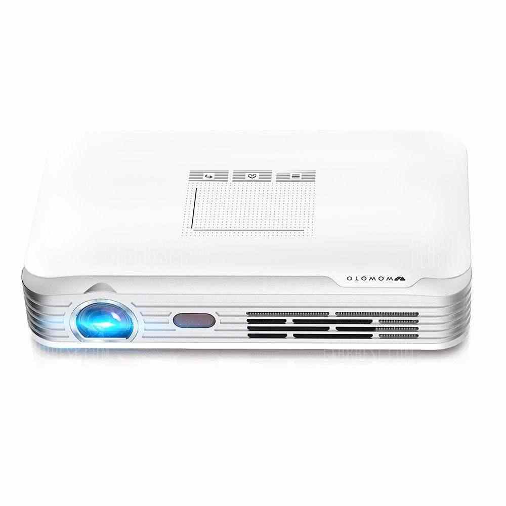 offertehitech-gearbest-WOWOTO T8E 2000 Lumens DLP 3D Video Projector