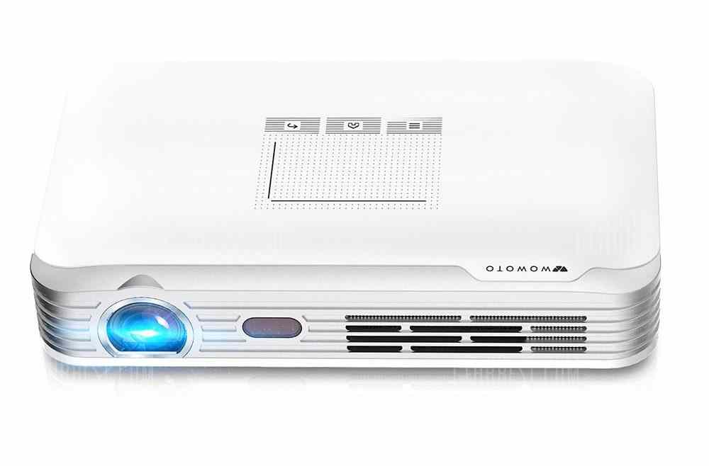 offertehitech-gearbest-WOWOTO T8E 2000 Lumens DLP 3D Video Projector