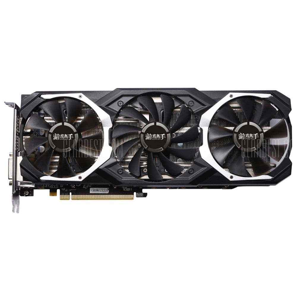 offertehitech-gearbest-Yeston RX580 GPU 4G 256bit DDR5 Graphics Card