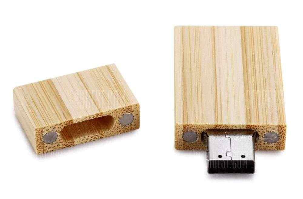 offertehitech-gearbest-ZP USB 2.0 Wood 16GB USB Flash Disk