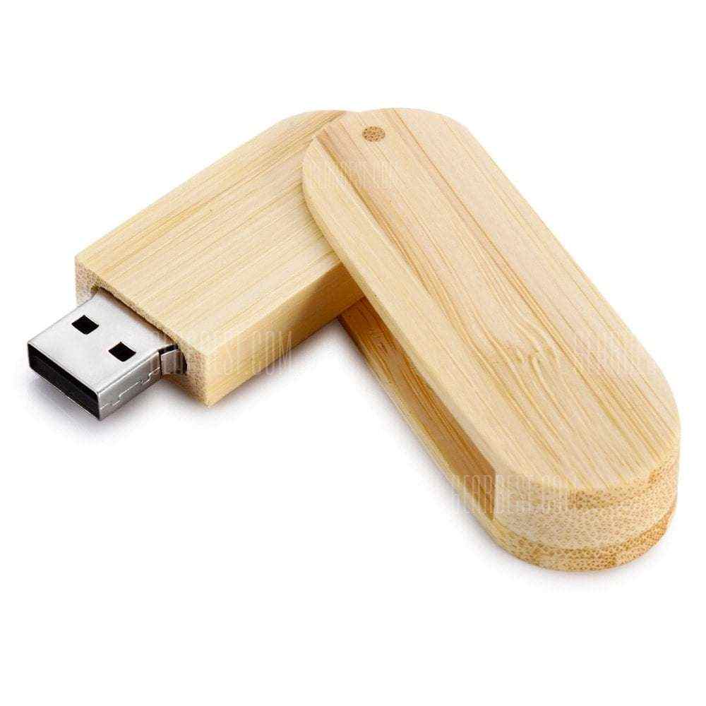 offertehitech-gearbest-ZP Wood Style 16GB USB Memory Flash Drive Data Storage