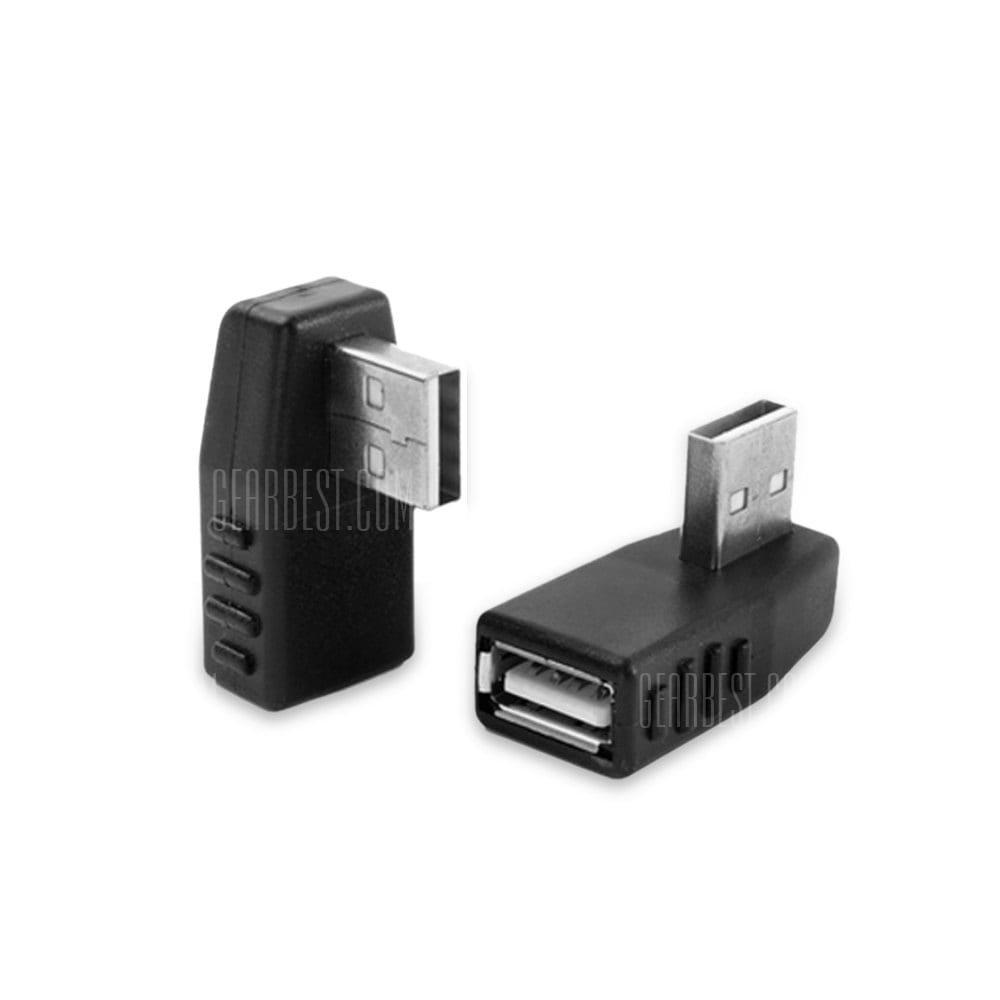 offertehitech-gearbest-2 in 1 Right + Left 90 Degree USB 2.0 Connector