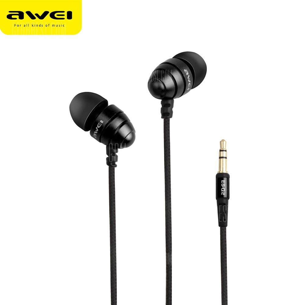 offertehitech-gearbest-AWEI ES - Q2 3.5MM Stereo Music Earphones Headphones