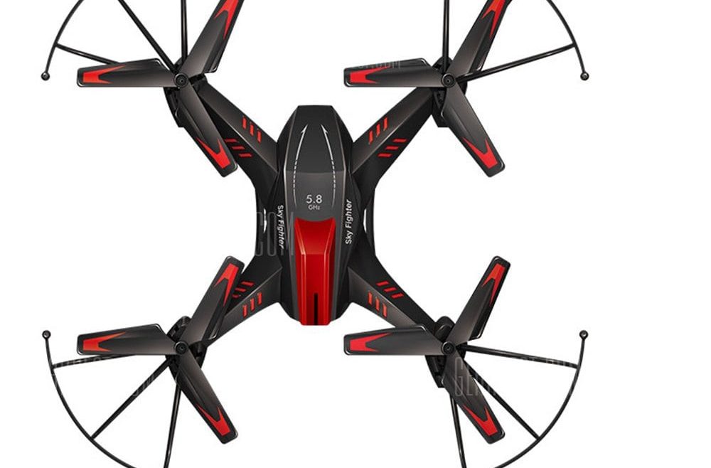 offertehitech-gearbest-Attop A12 RC Drone - RTF with Real-time Transmission / Light