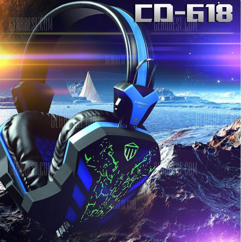 offertehitech-gearbest-COSONIC LED Stereo USB Gaming Headset with Mic for Gamer