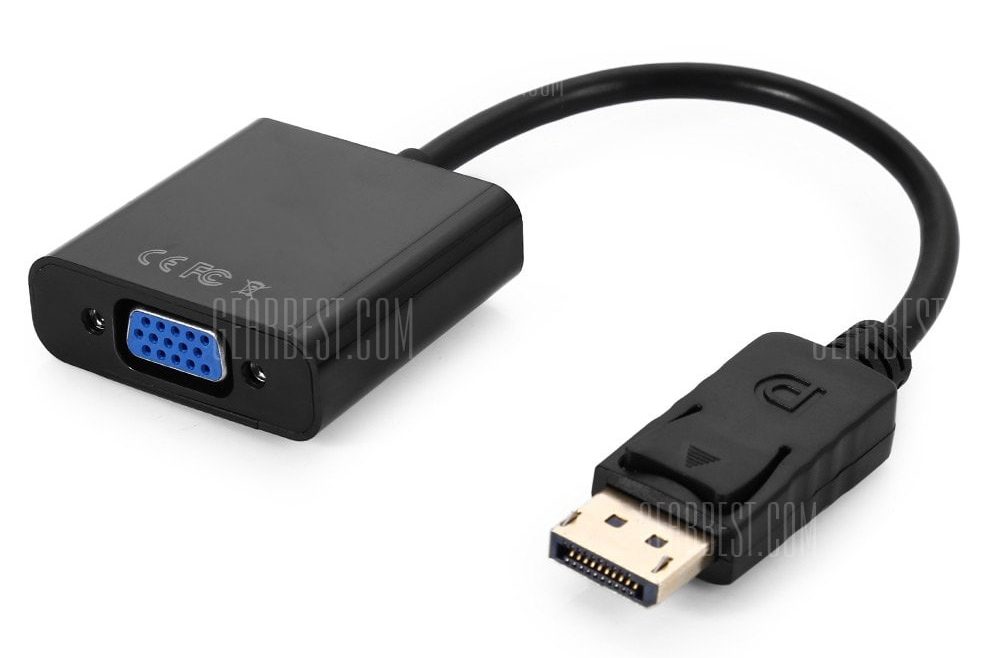 offertehitech-gearbest-Display Port Male to VGA Female Cable