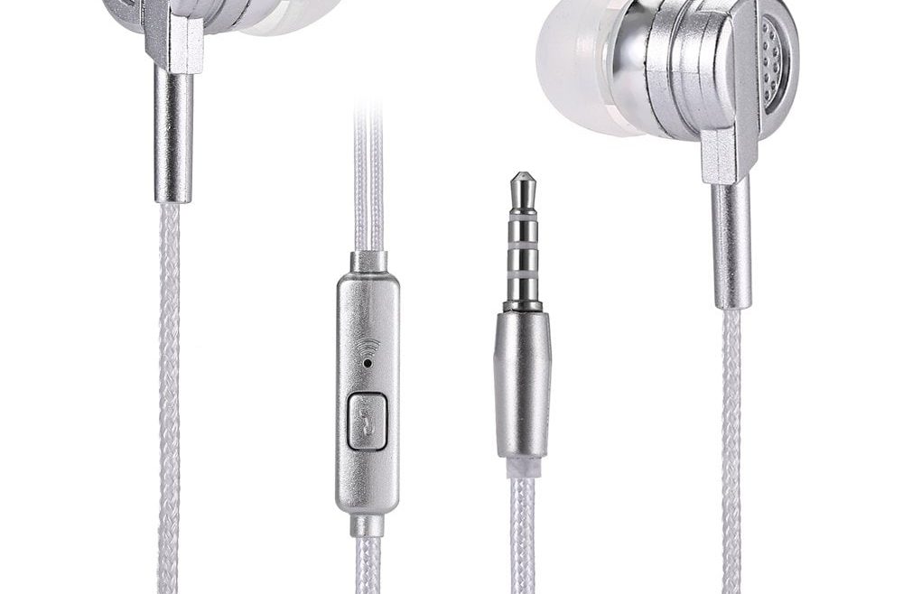offertehitech-gearbest-E - 03 Universal Wired In-ear Stereo Earphones with Mic